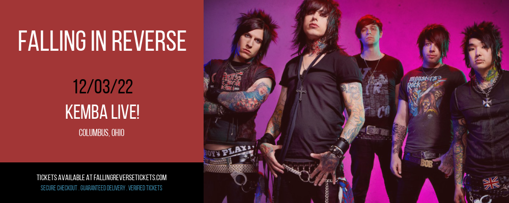 Falling In Reverse at Falling in Reverse Concert Tickets