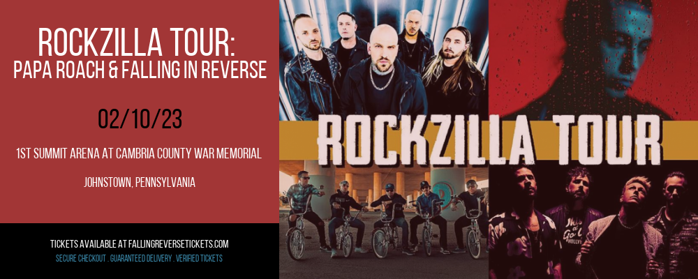 Rockzilla Tour: Papa Roach & Falling In Reverse at Falling in Reverse Concert Tickets