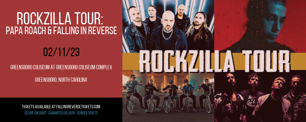 Rockzilla Tour: Papa Roach & Falling In Reverse at Falling in Reverse Concert Tickets