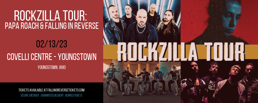 Rockzilla Tour: Papa Roach & Falling In Reverse at Falling in Reverse Concert Tickets