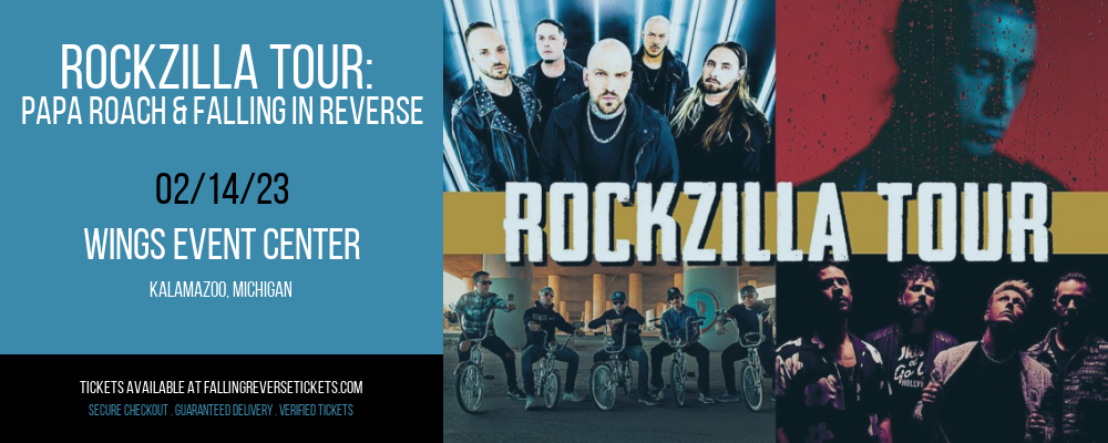 Rockzilla Tour: Papa Roach & Falling In Reverse at Falling in Reverse Concert Tickets