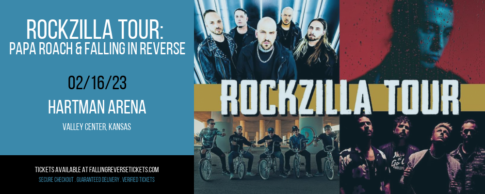 Rockzilla Tour: Papa Roach & Falling In Reverse at Falling in Reverse Concert Tickets