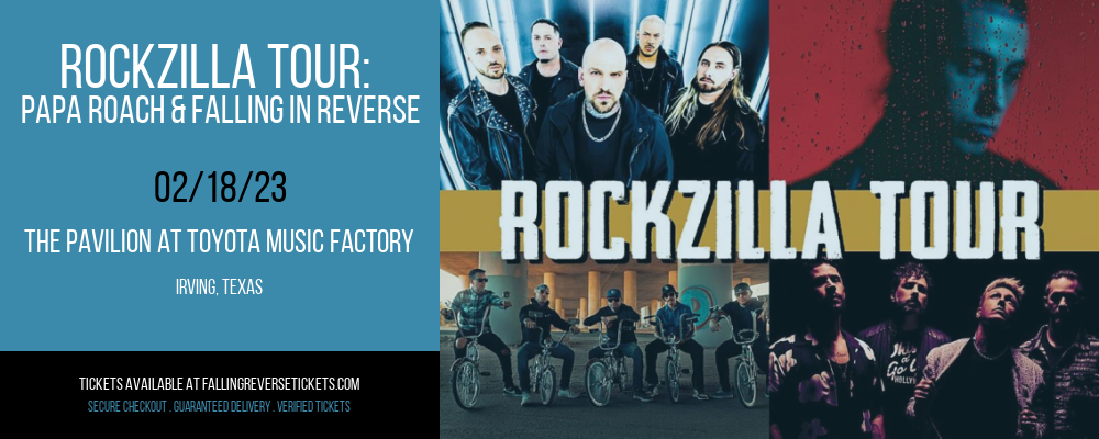 Rockzilla Tour: Papa Roach & Falling In Reverse at Falling in Reverse Concert Tickets