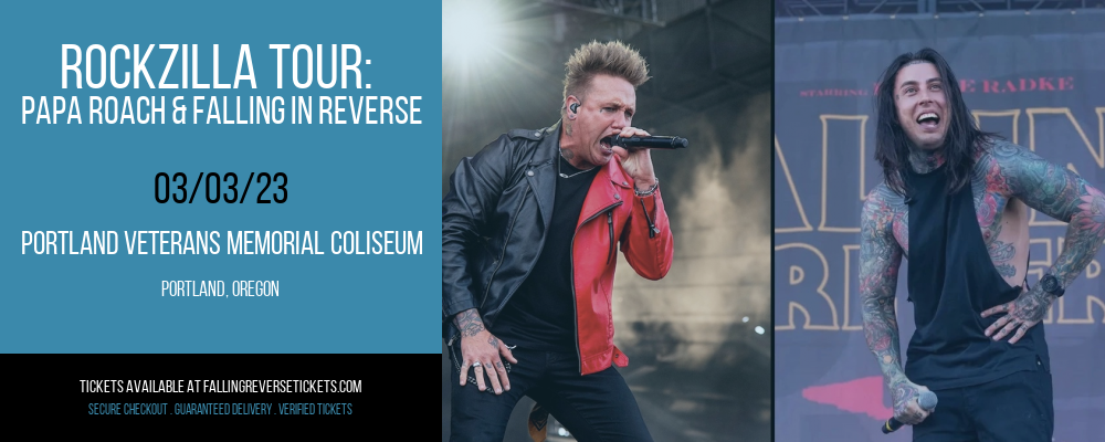 Rockzilla Tour: Papa Roach & Falling In Reverse at Falling in Reverse Concert Tickets