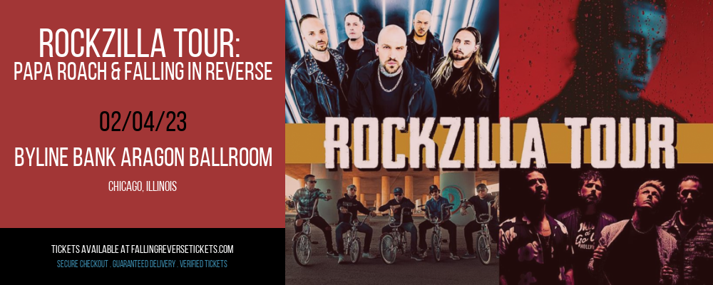 Rockzilla Tour: Papa Roach & Falling In Reverse at Falling in Reverse Concert Tickets