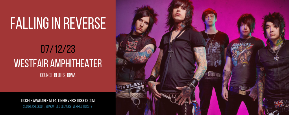 Falling In Reverse at Falling in Reverse Concert Tickets