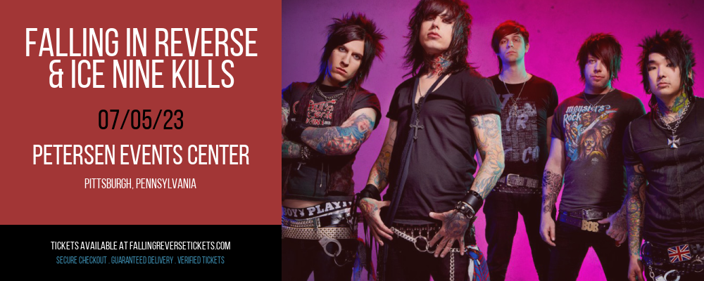 Falling in Reverse & Ice Nine Kills at Falling in Reverse Concert Tickets