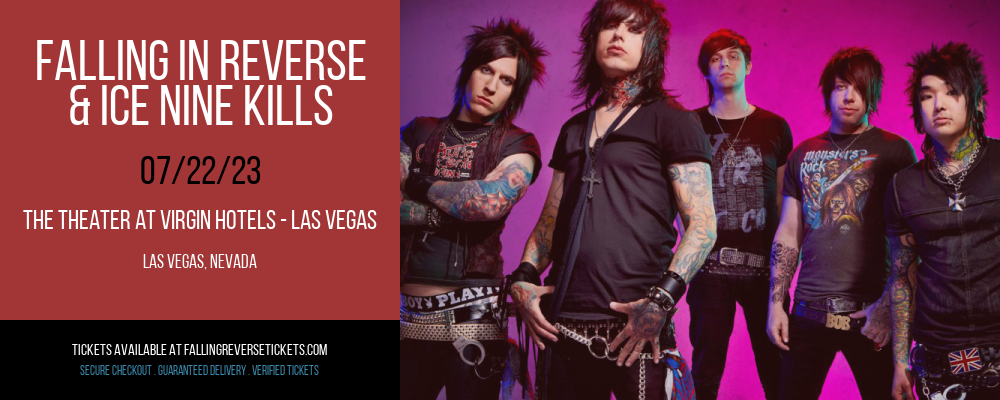 Falling in Reverse & Ice Nine Kills at Falling in Reverse Concert Tickets