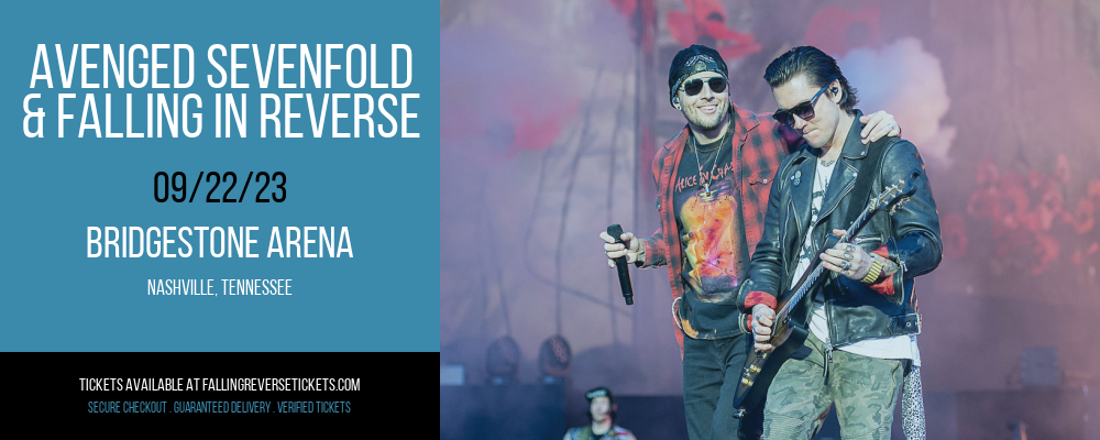 Avenged Sevenfold & Falling In Reverse at Falling in Reverse Concert Tickets