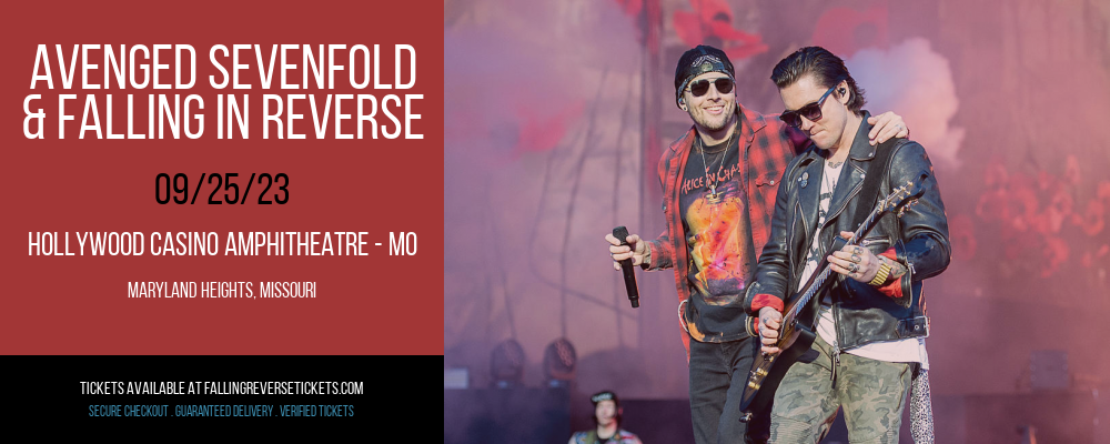 Avenged Sevenfold & Falling In Reverse at Falling in Reverse Concert Tickets