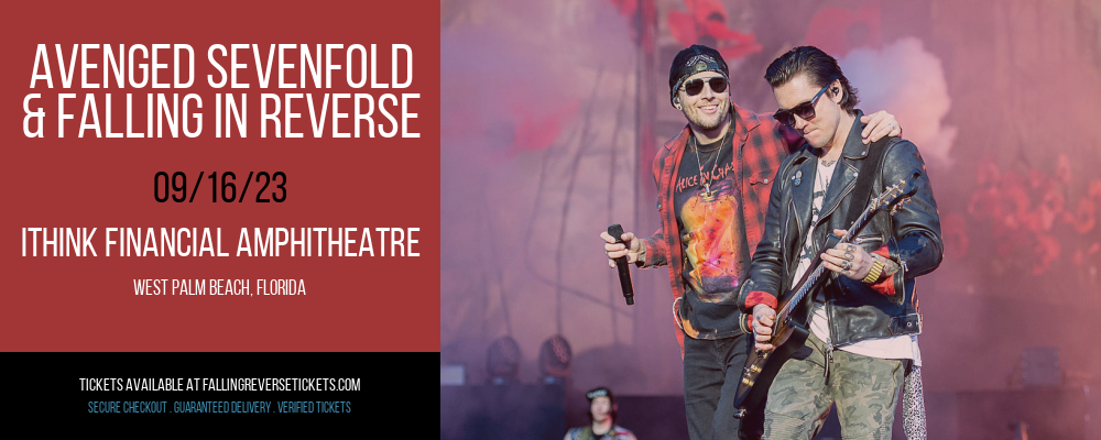 Avenged Sevenfold & Falling In Reverse at Falling in Reverse Concert Tickets