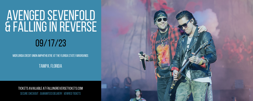 Avenged Sevenfold & Falling In Reverse at Falling in Reverse Concert Tickets