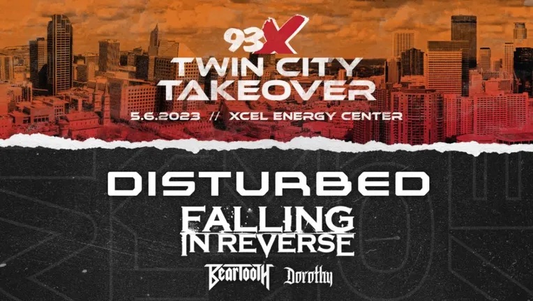 Twin City Takeover: Disturbed & Falling In Reverse [CANCELLED] at Falling in Reverse Concert Tickets